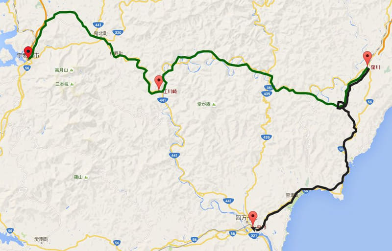 uwajima-train-to-shimanto-shi-train-route-03